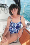 Linda, while anchored in Domenica